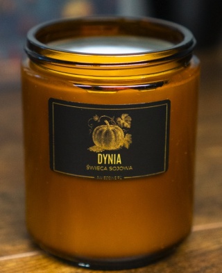 Świeca sojowa - Dynia