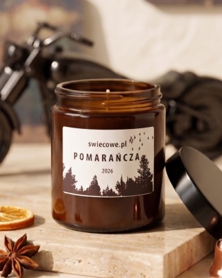 Świeca sojowa - Pomarańcza