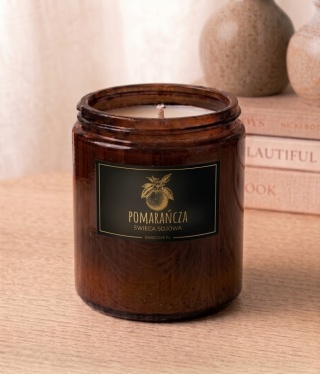 Świeca sojowa - Pomarańcza