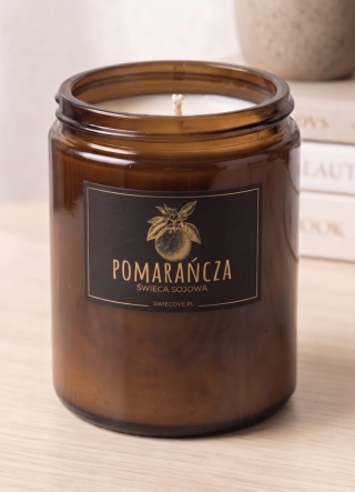 Świeca sojowa - Pomarańcza