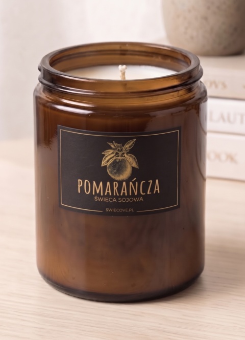Świeca sojowa - Pomarańcza