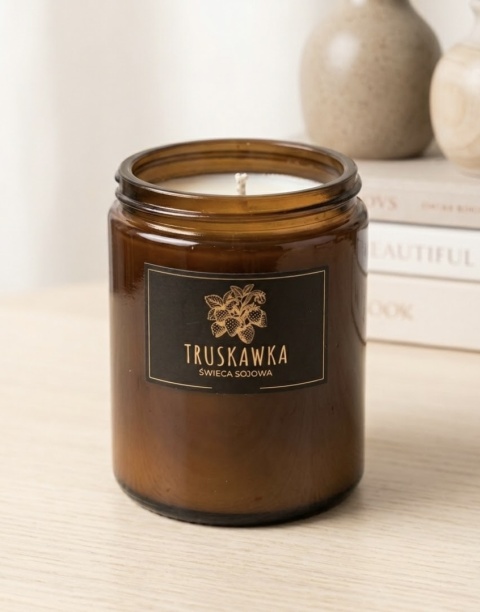 Świeca sojowa - Truskawka