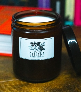 Świeca sojowa - cytryna