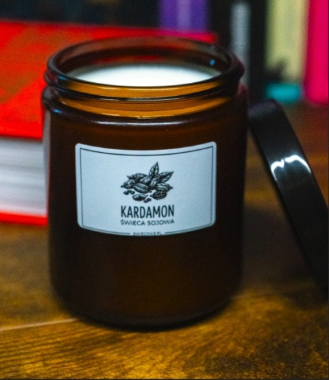 Świeca sojowa - kardamon