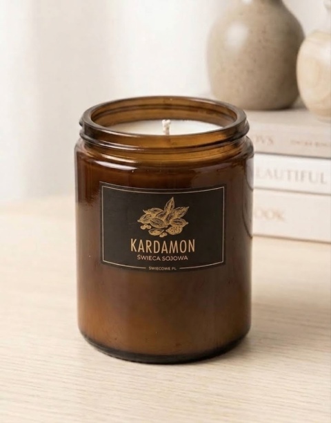 Świeca sojowa - kardamon