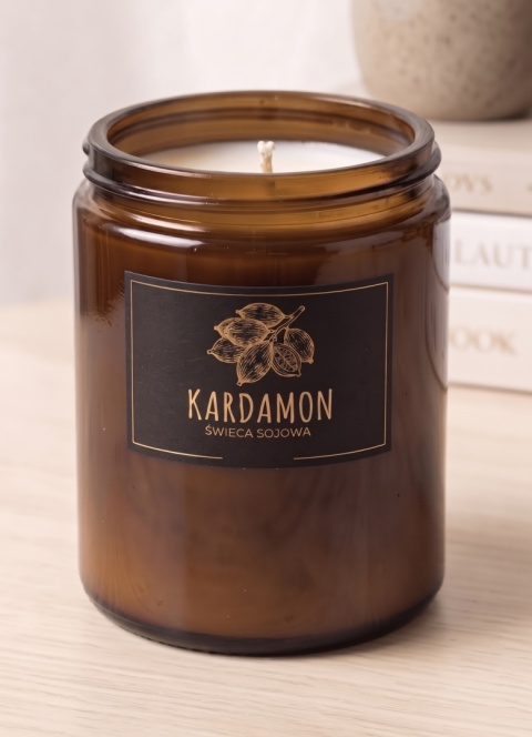 Świeca sojowa - kardamon