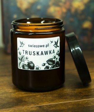 świeca sojowa - Truskawka