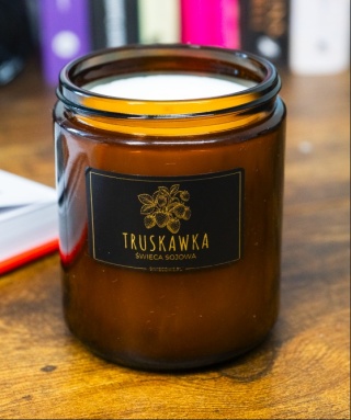 świeca sojowa - Truskawka